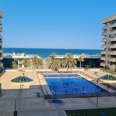 Beach Valencia Luxury B7-23 Apartment With Terrace And Sea Views Bagian luar foto